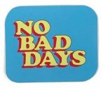 No Bad Days Decal - 80s Red Yellow Blue